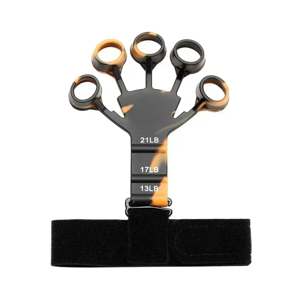 Finger Gripper Finger Exerciser Guitar Finger Exerciser 6 Resistant Levels Recovery Physical Tools Hand Strengthener For Patient