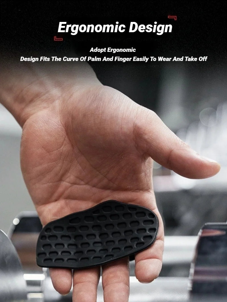 Workout Gym Gloves Silicone Palm Grips Pull Up Grips for Men Women Palm Grip Device for Gymnastics Weightlifting Exercise