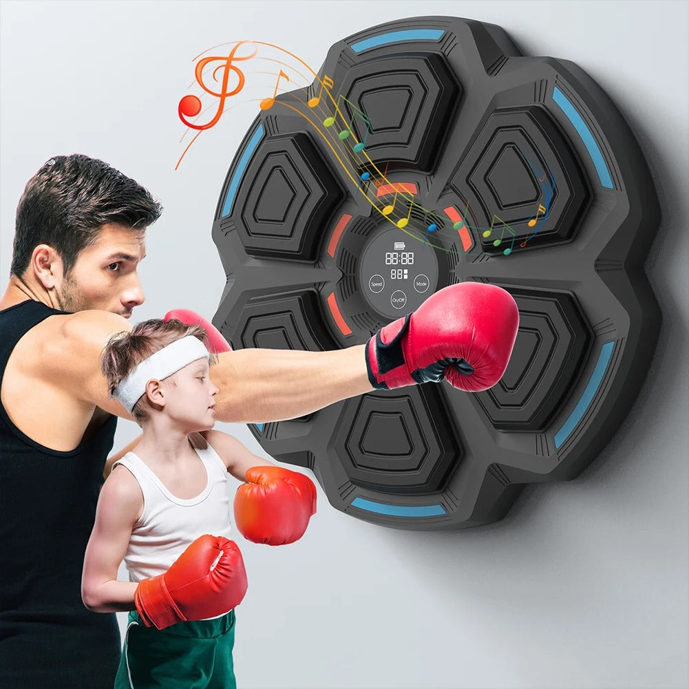 Smart Music Boxing Machine Bluetooth-Compatible Electronic Boxing Target Boxing Training Punching Equipment for Home Indoor Gym