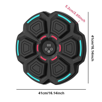 Smart Music Boxing Machine Bluetooth-Compatible Electronic Boxing Target Boxing Training Punching Equipment for Home Indoor Gym