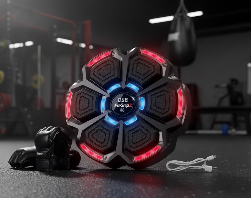 Smart Music Boxing Machine Bluetooth-Compatible Electronic Boxing Target Boxing Training Punching Equipment for Home Indoor Gym